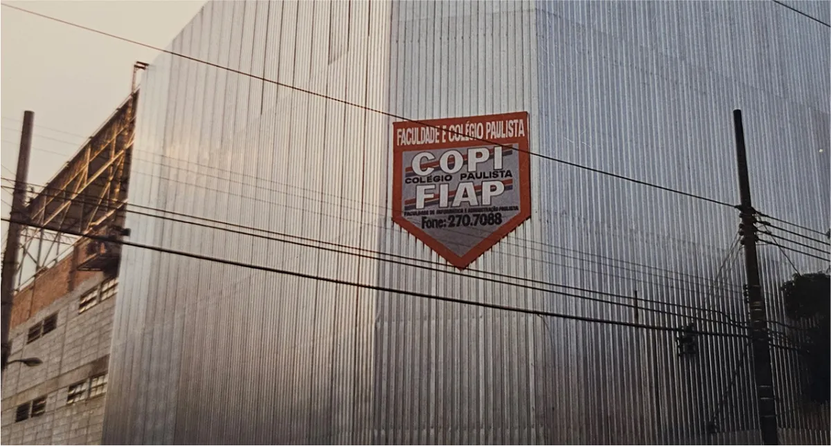 Fachada original da FIAP